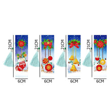 Charger l&#39;image dans la galerie, 4pcs Noël-DIY Diamond Painting signet
