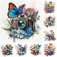 Charger l&#39;image dans la galerie, Camera Bird-Full Diamond Painting-30x30cm
