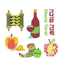 Charger l&#39;image dans la galerie, 6pcs-Food-Diamond Painting Autocollants
