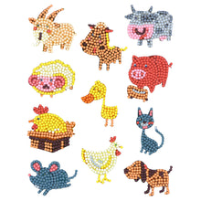 Charger l&#39;image dans la galerie, 11pcs-Animal-Diamond Painting Autocollants
