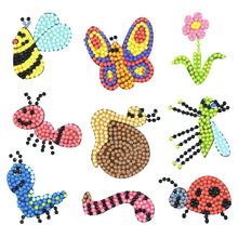 Charger l&#39;image dans la galerie, 9pcs-Animal-Diamond Painting Autocollants
