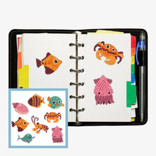 Charger l&#39;image dans la galerie, 8pcs-Fish-Diamond Painting Autocollants
