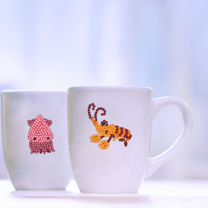 8pcs-Fish-Diamond Painting Autocollants