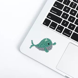 8pcs-Fish-Diamond Painting Autocollants