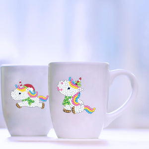 6pcs-Unicorn-Diamond Painting Autocollants