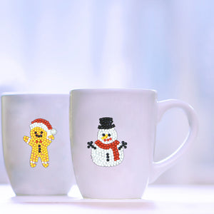 6pcs-Christmas-Diamond Painting Autocollants
