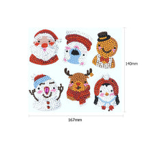 Charger l&#39;image dans la galerie, 6pcs-Christmas-Diamond Painting Autocollants
