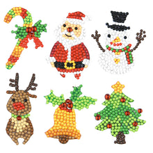 Charger l&#39;image dans la galerie, 6pcs-Christmas-Diamond Painting Autocollants
