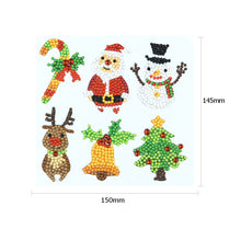 Charger l&#39;image dans la galerie, 6pcs-Christmas-Diamond Painting Autocollants
