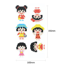 Charger l&#39;image dans la galerie, 6pcs-Girl-Diamond Painting Autocollants
