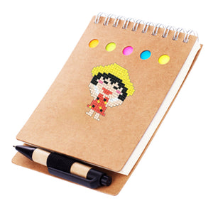 6pcs-Girl-Diamond Painting Autocollants