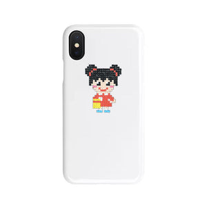 6pcs-Girl-Diamond Painting Autocollants