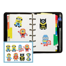 Charger l&#39;image dans la galerie, 8pcs-Minions-Diamond Painting Autocollants
