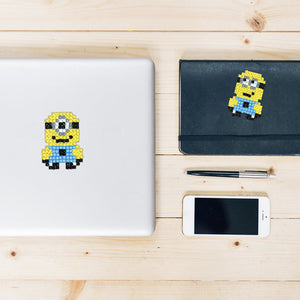 8pcs-Minions-Diamond Painting Autocollants