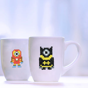 8pcs-Minions-Diamond Painting Autocollants