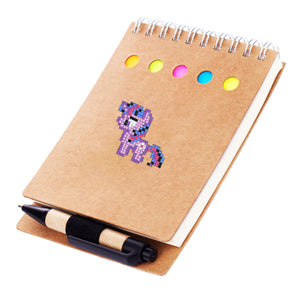 6pcs-Cartoon Horse-Diamond Painting Autocollants