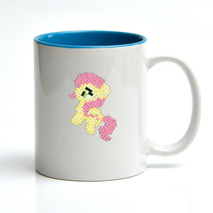 6pcs-Cartoon Horse-Diamond Painting Autocollants