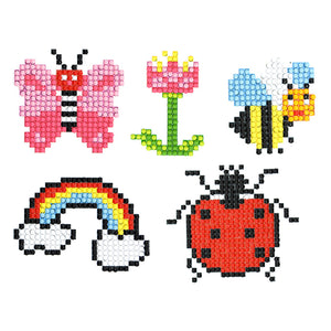 5pcs-Insect-Diamond Painting Autocollants