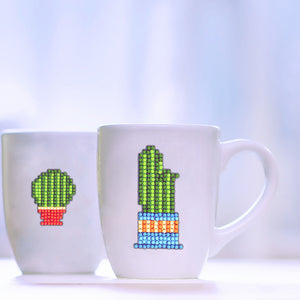 8pcs-Cactus-Diamond Painting Autocollants