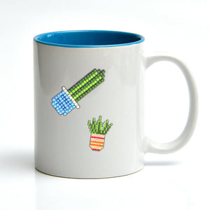 8pcs-Cactus-Diamond Painting Autocollants