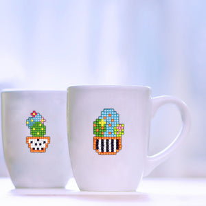 6pcs-Cactus-Diamond Painting Autocollants