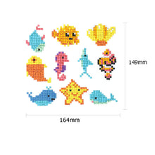 Charger l&#39;image dans la galerie, 10pcs-Marine Life-Diamond Painting Autocollants
