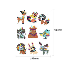 Charger l&#39;image dans la galerie, 9pcs-Animal-Diamond Painting Autocollants
