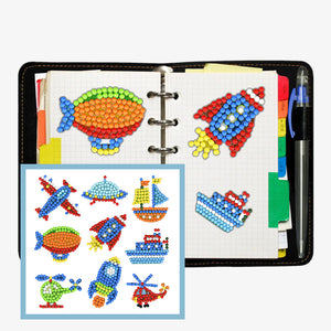 9pcs-Land And Sea-Diamond Painting Autocollants