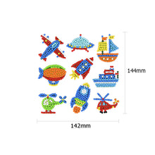 Charger l&#39;image dans la galerie, 9pcs-Land And Sea-Diamond Painting Autocollants
