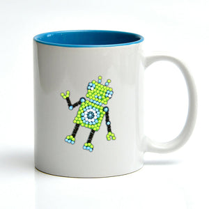 9pcs-Hyperactive Robot-Diamond Painting Autocollants