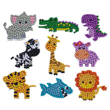 Charger l&#39;image dans la galerie, 9pcs-Animal-Diamond Painting Autocollants

