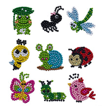 Charger l&#39;image dans la galerie, 9pcs-Insect-Diamond Painting Autocollants
