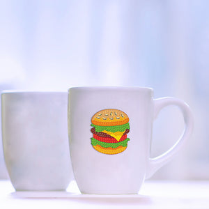 6pcs-Fries-Diamond Painting Autocollants