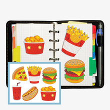 Charger l&#39;image dans la galerie, 6pcs-Fries-Diamond Painting Autocollants
