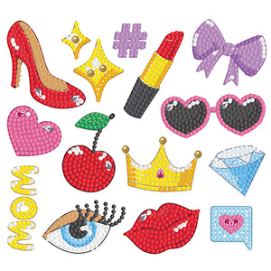 13pcs-Mother'S Day Jewelry-Diamond Painting Autocollants