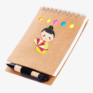6pcs-Doll-Diamond Painting Autocollants