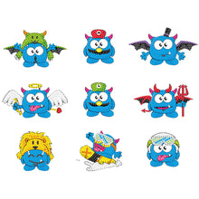Charger l&#39;image dans la galerie, 9pcs-Smurfs-Diamond Painting Autocollants

