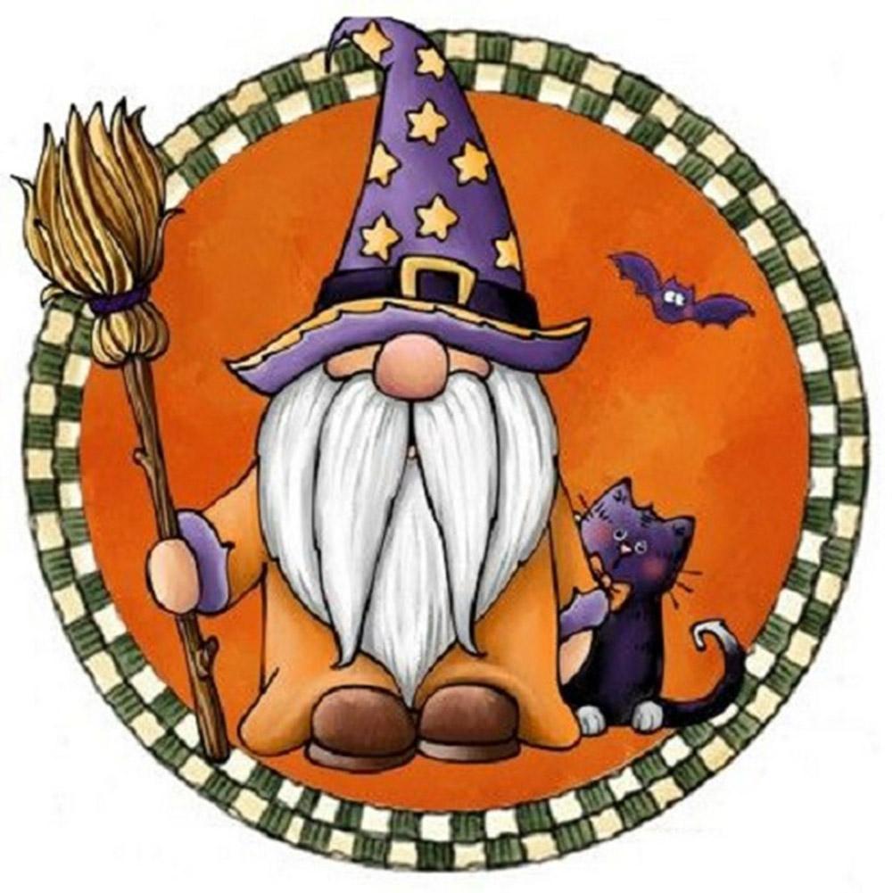 Tiny Old Goblin -40x40cm(Canvas) Full Drill Round Drill Diamond Painting