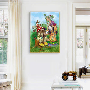 Goblin Cartoon-40x50cm(Canvas) Full Drill Round Drill Diamond Painting