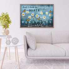 Charger l&#39;image dans la galerie, Fleur-Plein Foret Rond Foret-50x40cm-Peinture Diamant
