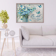 Charger l&#39;image dans la galerie, Fleur-Plein Foret Rond Foret-50x40cm-Peinture Diamant
