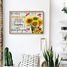 Charger l&#39;image dans la galerie, Flower-Full Drill Round Drill-50x40cm-Diamond Painting
