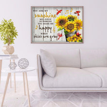 Charger l&#39;image dans la galerie, Flower-Full Drill Round Drill-50x40cm-Diamond Painting
