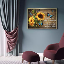 Charger l&#39;image dans la galerie, Fleur-Plein Foret Rond Foret-50x40cm-Peinture Diamant

