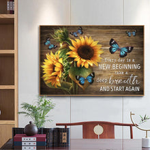 Charger l&#39;image dans la galerie, Fleur-Plein Foret Rond Foret-50x40cm-Peinture Diamant
