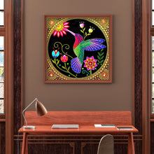 Charger l&#39;image dans la galerie, Colibri-Cristaux de forme spéciale Diamond Painting-30*30 cm
