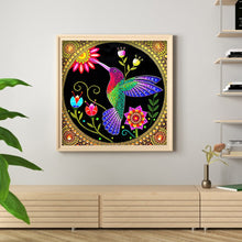 Charger l&#39;image dans la galerie, Colibri-Cristaux de forme spéciale Diamond Painting-30*30 cm
