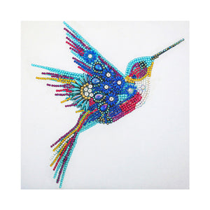 Colibri-Cristaux de forme spéciale Diamond Painting-30*30 cm