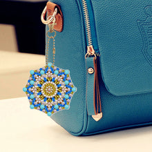 Charger l&#39;image dans la galerie, 5pièces Mandala simple face Porte-clés
