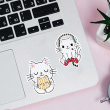 Charger l&#39;image dans la galerie, 2pcs dessin animé bricolage diamant dessin autocollant
